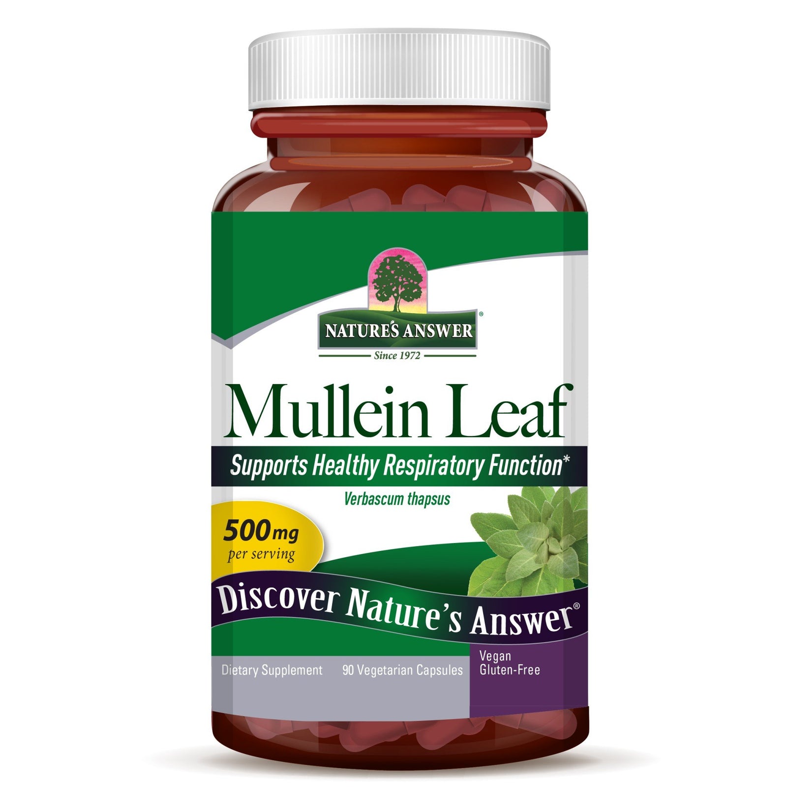 Nature's Answer Mullein Leaf 90 Capsule