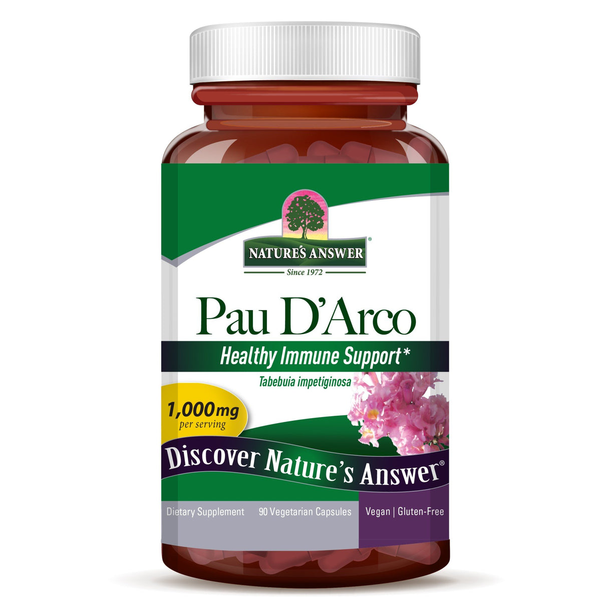 Nature's Answer Pau d'arco Inner Bark 90 Capsule