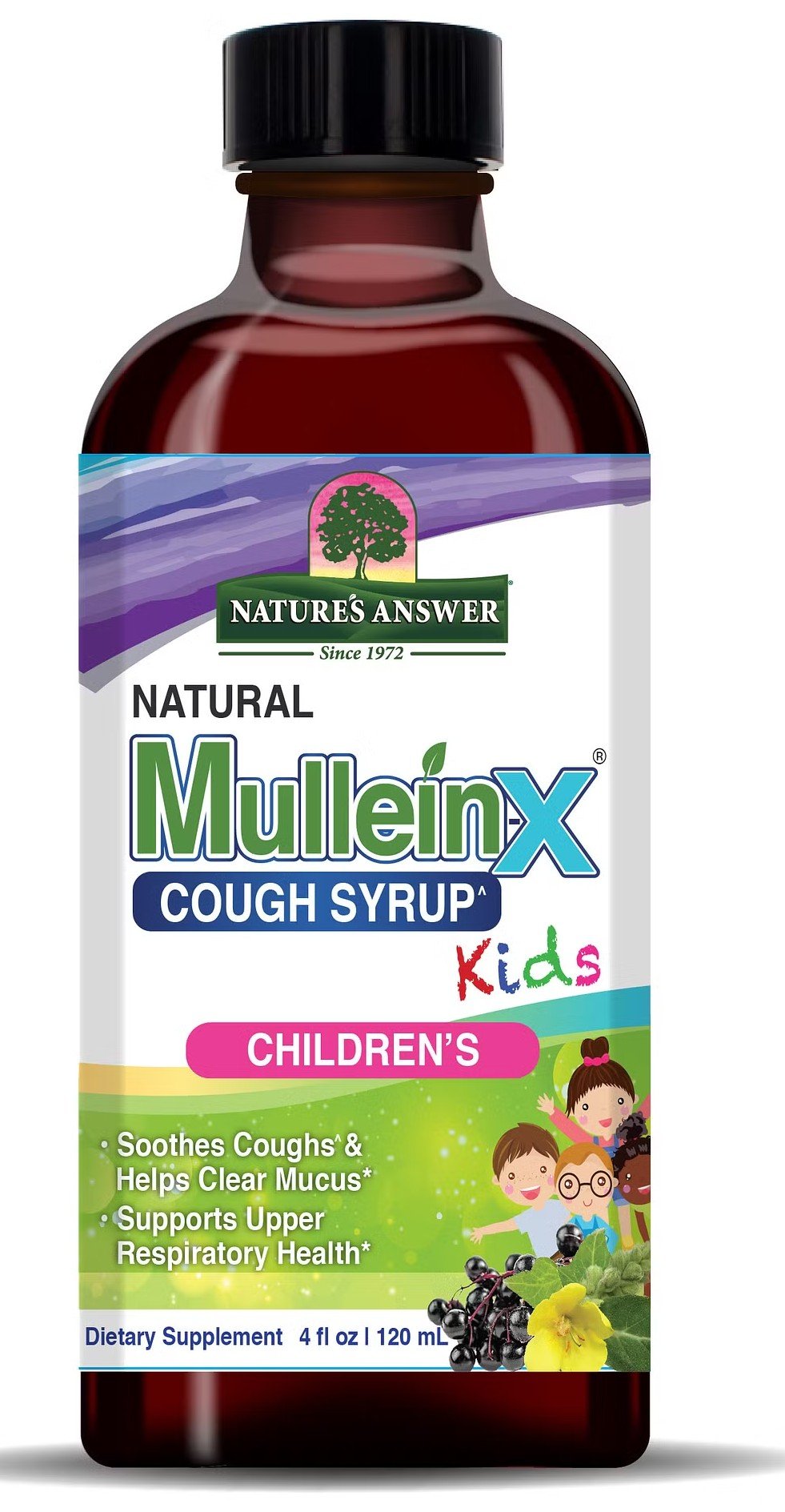 Nature's Answer Mullen-X Cough Kids 4 oz Liquid