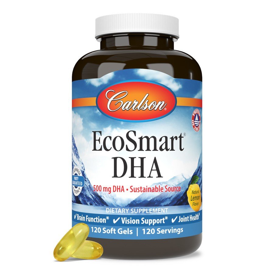 Carlson Laboratories EcoSmart DHA 120 Softgel