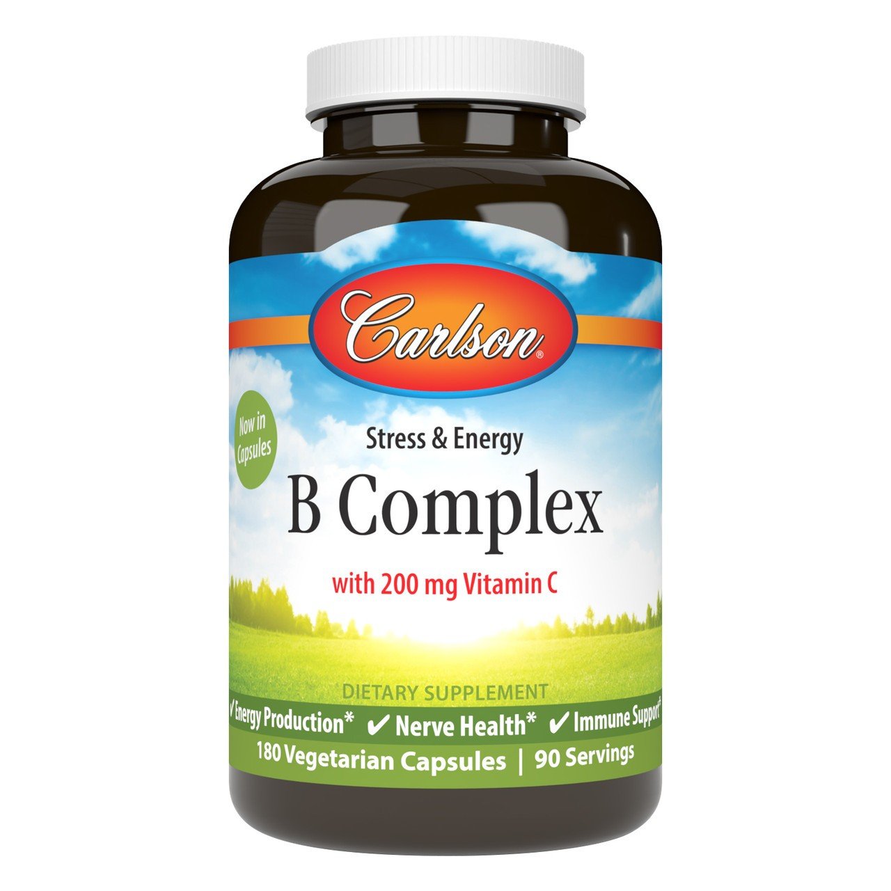 Carlson Laboratories B Complex 180 Capsule