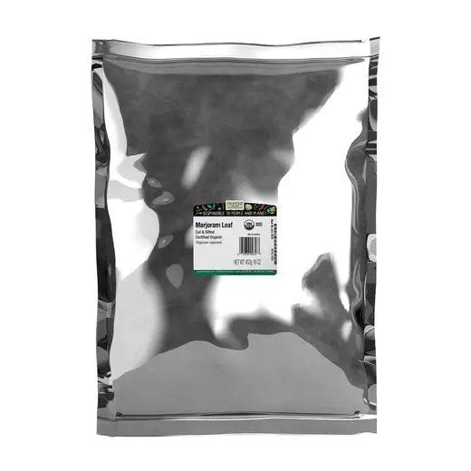 Frontier Natural Products Marjoram Leaf - Cut & Sifted - Organic 1 lb Bulk