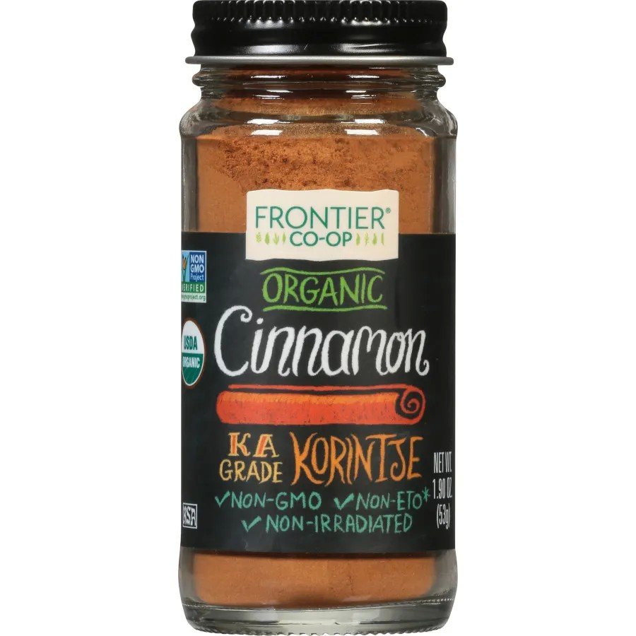 Frontier Natural Products Organic Cinnamon Ground 1.90 oz Bottle