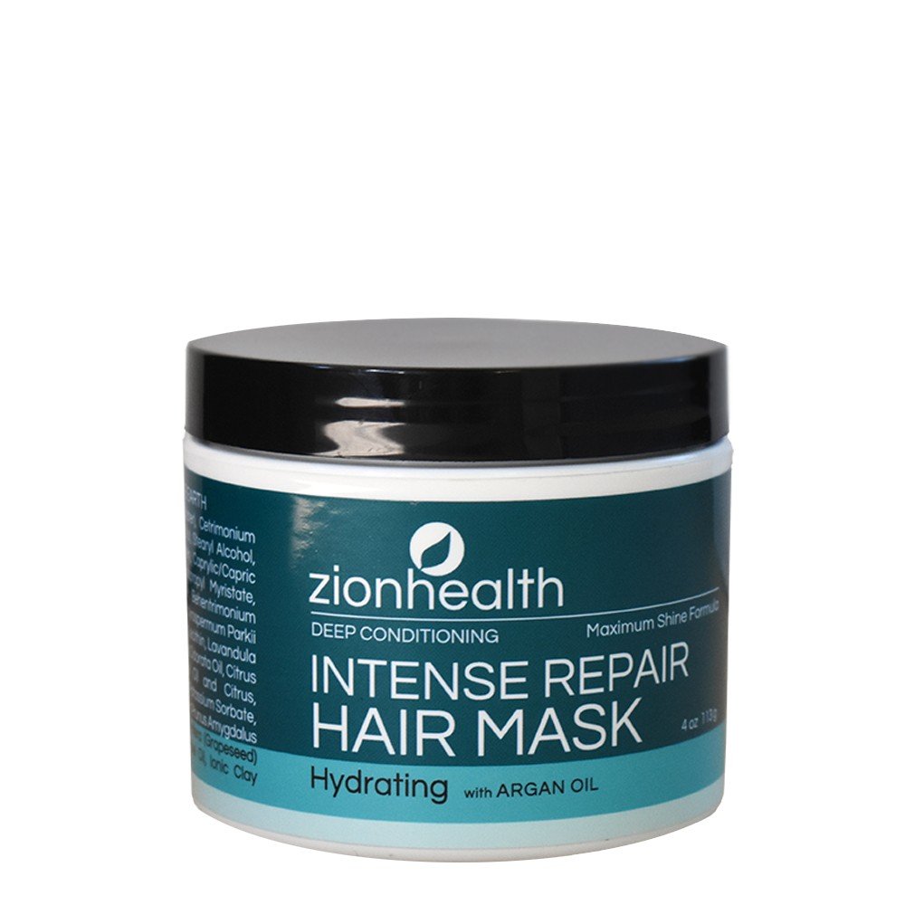 Zion Health Adama Deep Conditioning Intense Repair Hair Mask 4 oz Cream