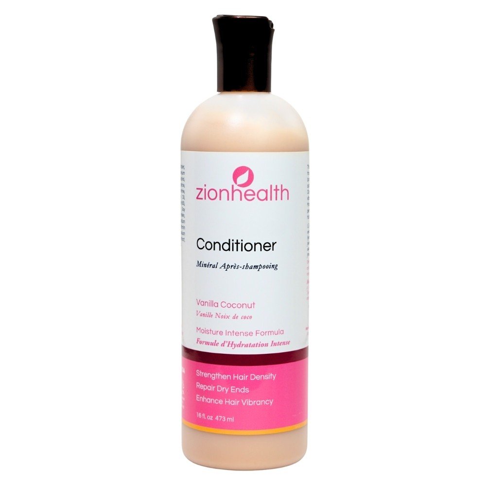 Zion Health Adama Conditioner Vanilla Coconut 16 oz Liquid