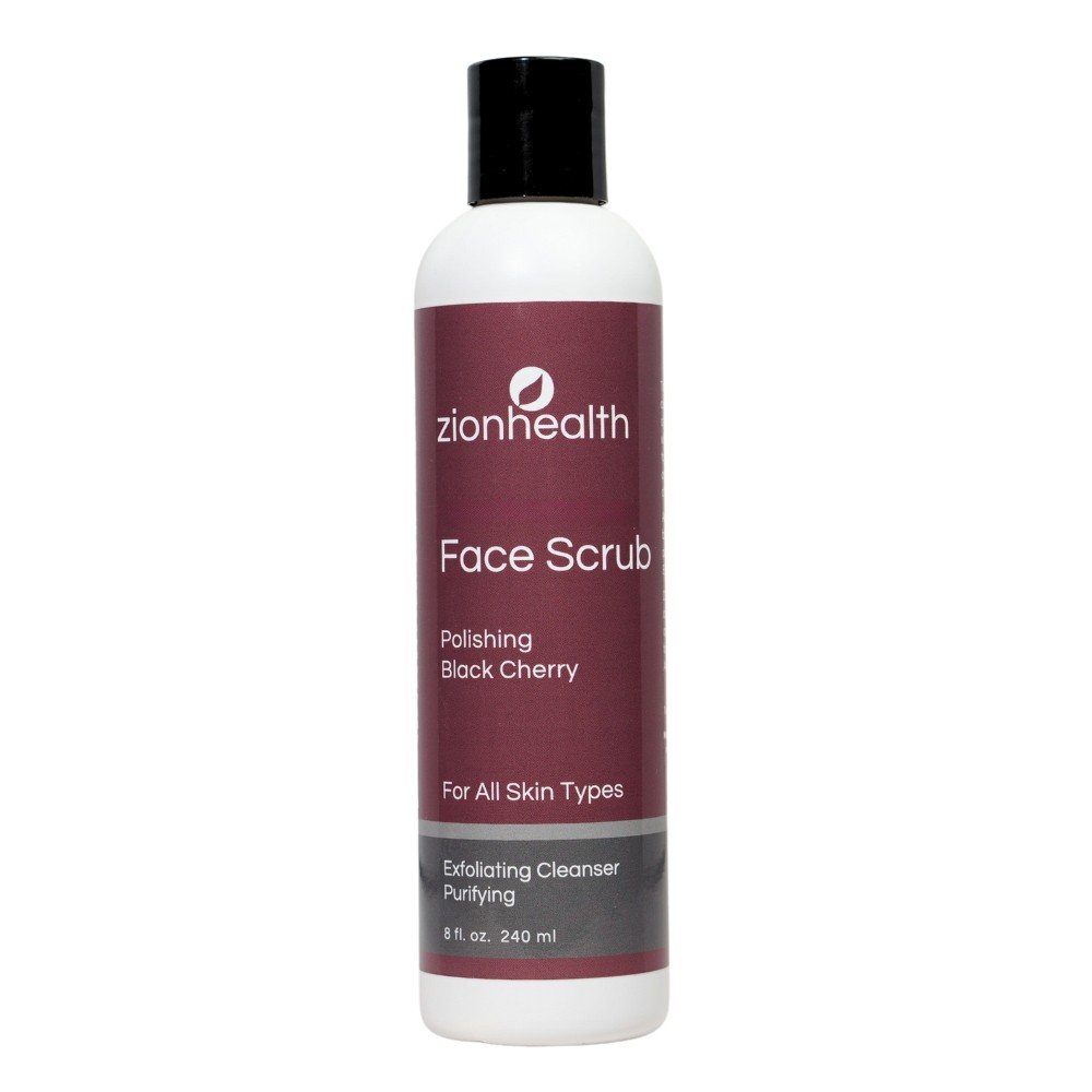 Zion Health Adama Facescrub Black Cherry 8 fl oz Liquid
