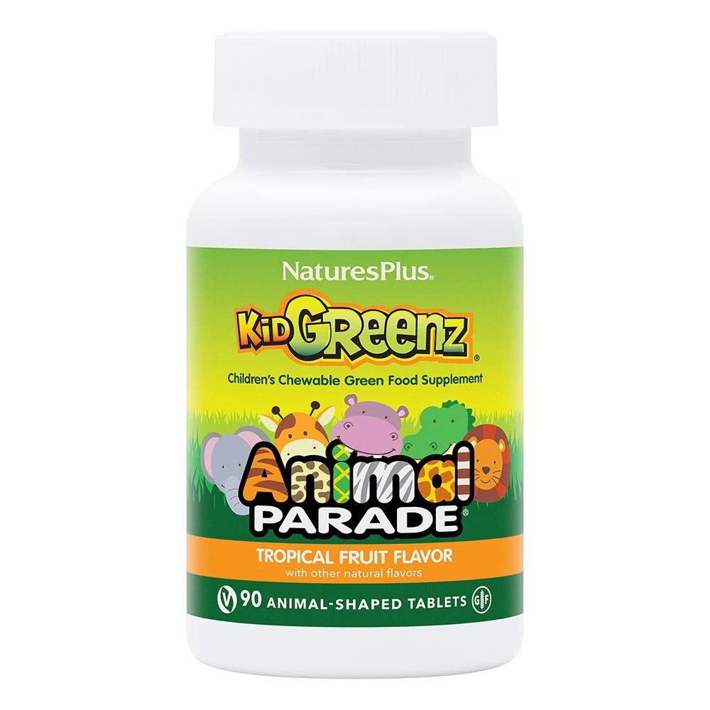 Nature&#39;s Plus Animal Parade Kidgreenz 90 Tablet