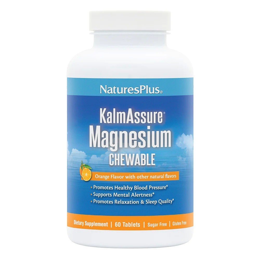 Nature's Plus KalmAssure Magnesium 60 Chewable