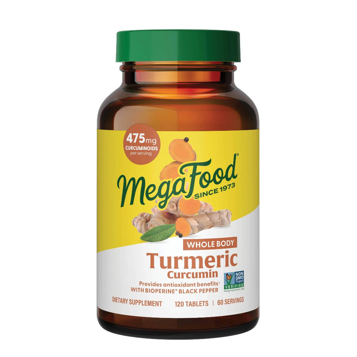 MegaFood Turmeric Strength for Whole Body 120 Tablet