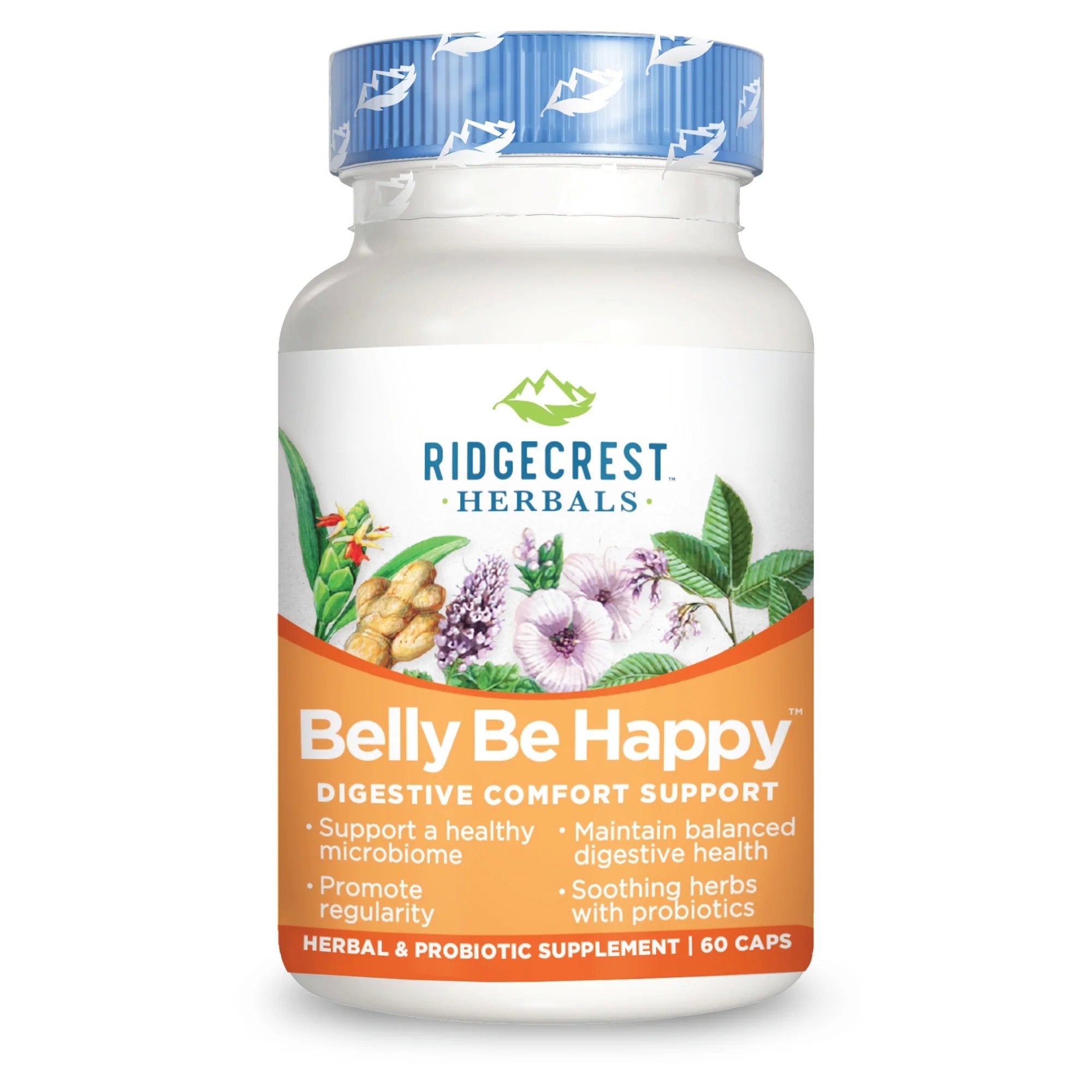 Ridgecrest Herbals Belly Be Happy 60 Capsule