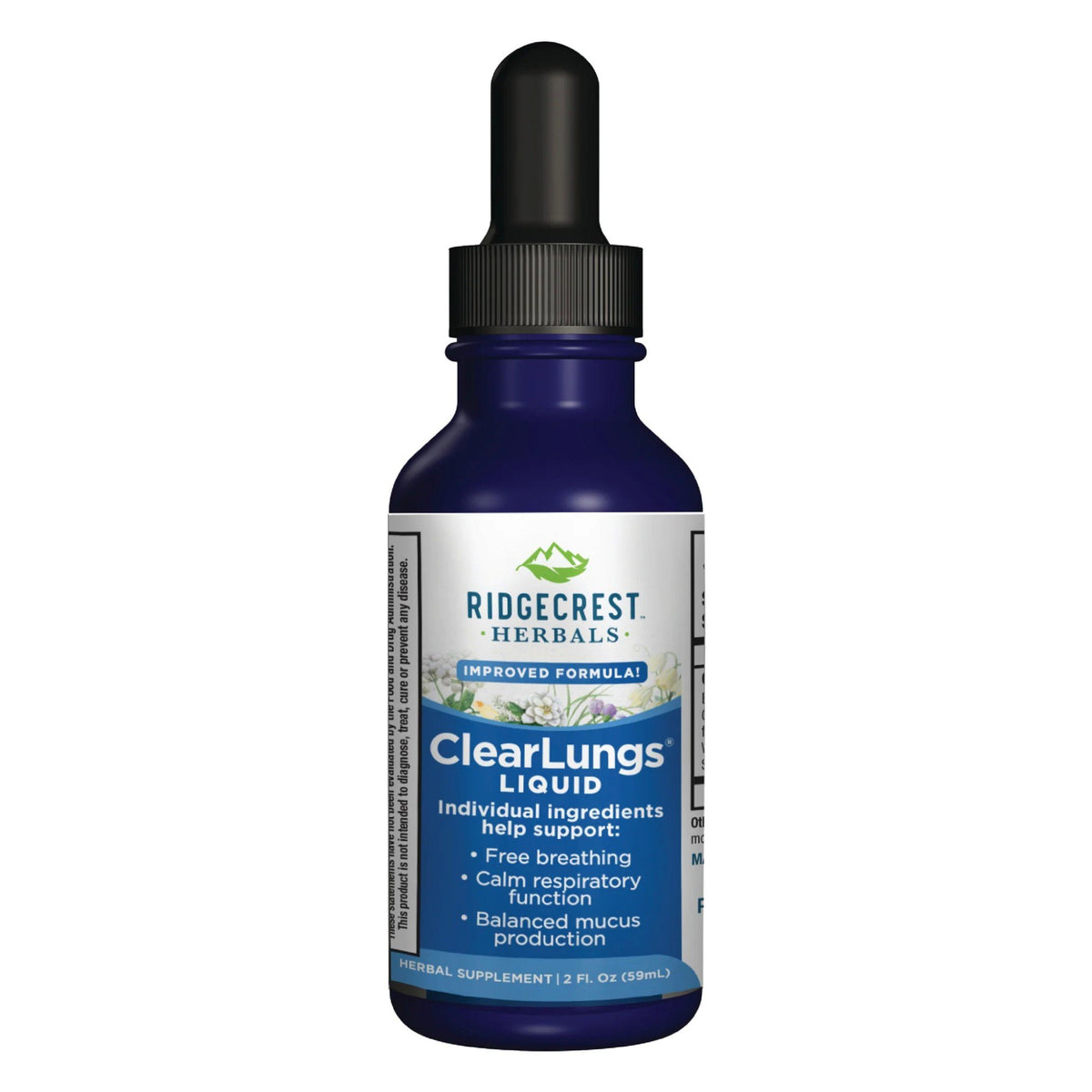 Ridgecrest Herbals ClearLungs Immune 2 oz Liquid