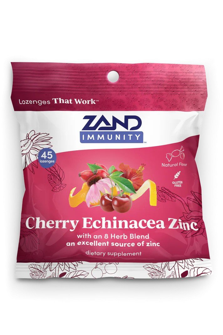 Zand Cherry Echinacea Zinc 45 Lozenge