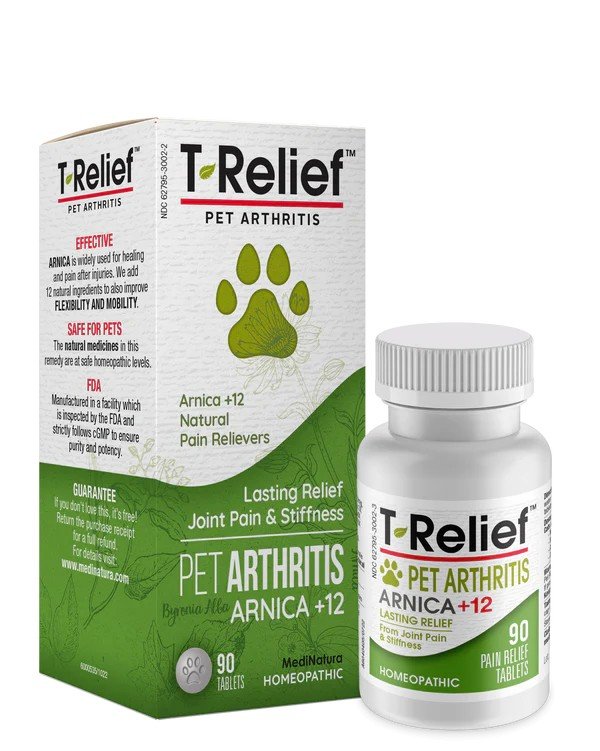 MediNatura T-Relief Pet Arthritis Arnica +12 90 Tablet