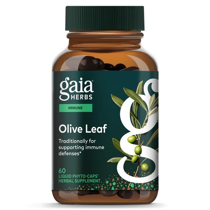 Gaia Herbs Olive Leaf 60 VegCap