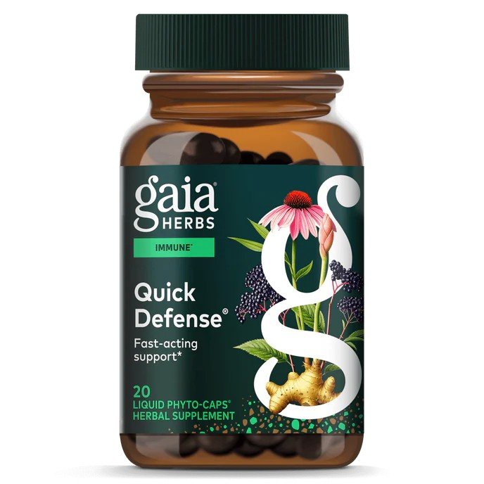 Gaia Herbs Quick Defense 20 VegCap