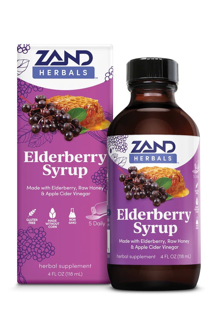 Zand Elderberry Syrup 4 fl. oz. Liquid