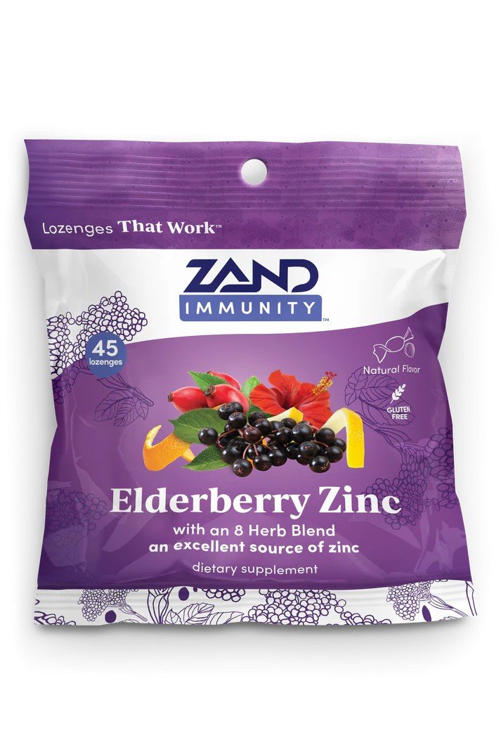 Zand Elderberry Zinc 45 Lozenge