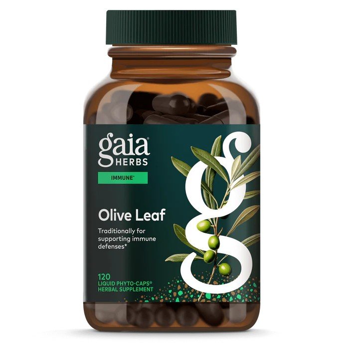 Gaia Herbs Olive Leaf 120 VegCap
