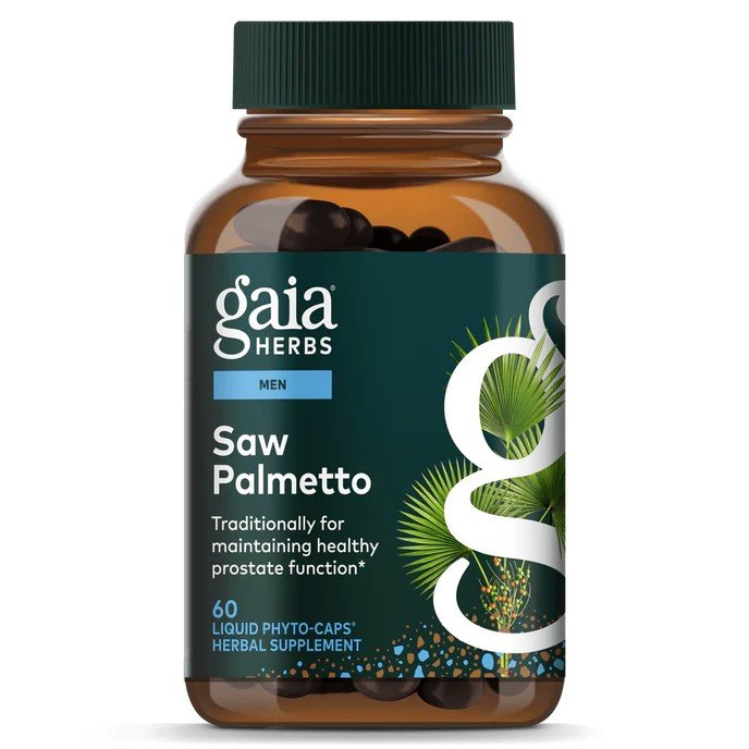 Gaia Herbs Saw Palmetto 60 VegCap