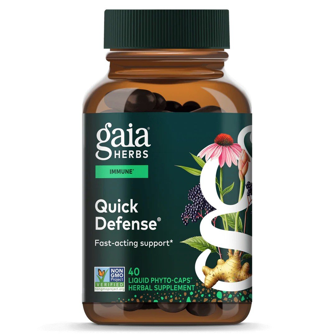 Gaia Herbs Quick Defense 40 VegCap