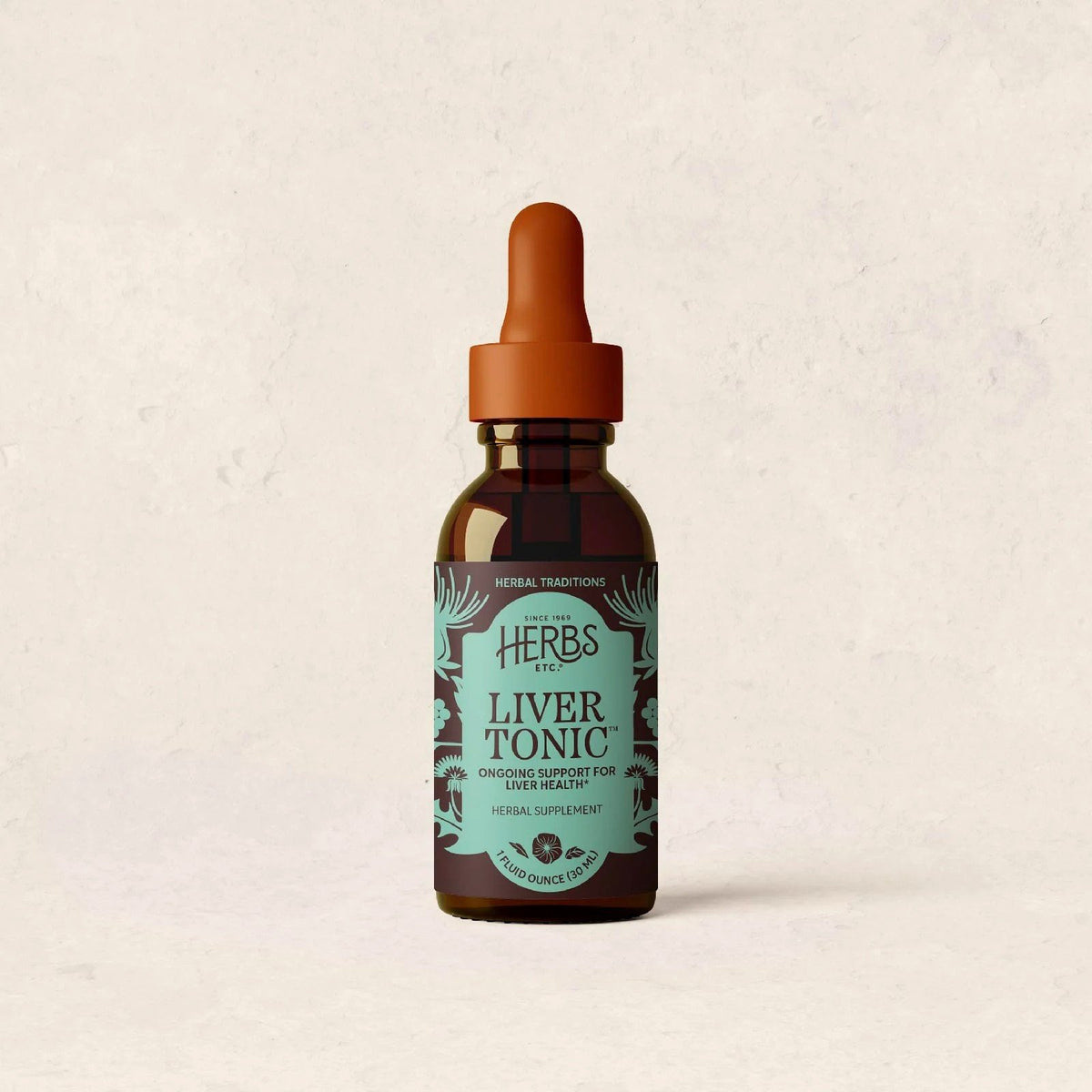 Herbs Etc Liver Tonic 1 oz Liquid