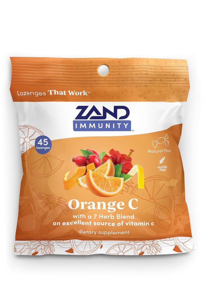 Zand Orange C 45 Lozenge