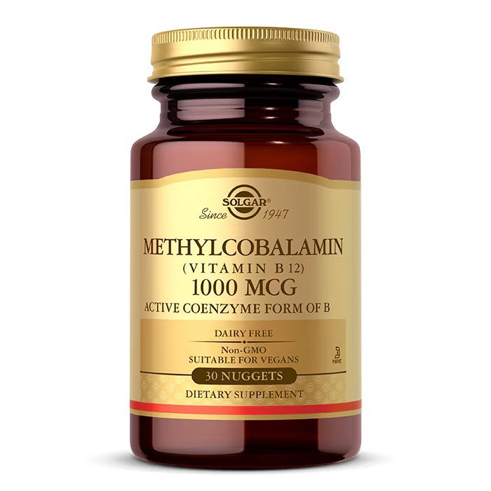 Solgar Methylcobalamin (Vitamin B12) 1000 mcg 30 Nugget