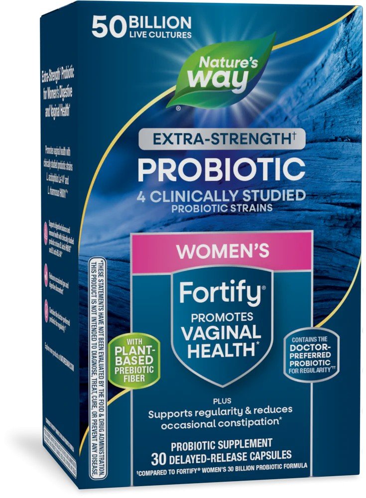 Nature's Way Fortify Women's 50 Billion Probiotic 30 VegCap
