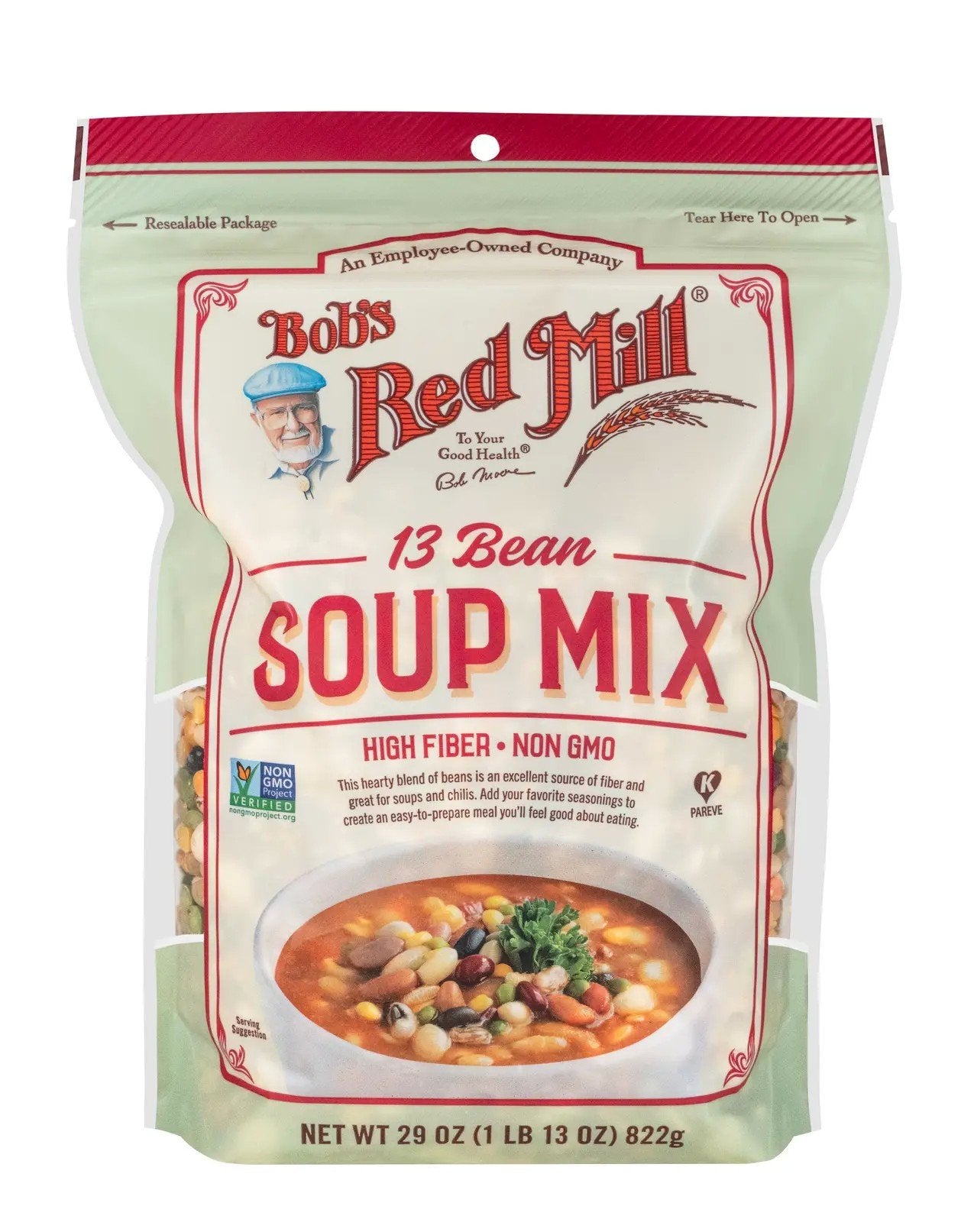 Bobs Red Mill Soup Mix 13 Bean 29 oz Bag