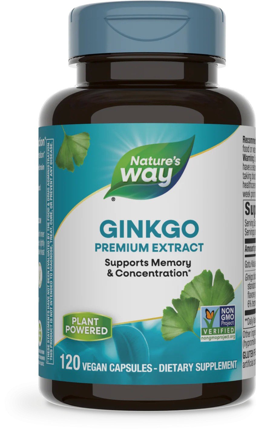 Nature's Way Ginkgo 120 VegCap