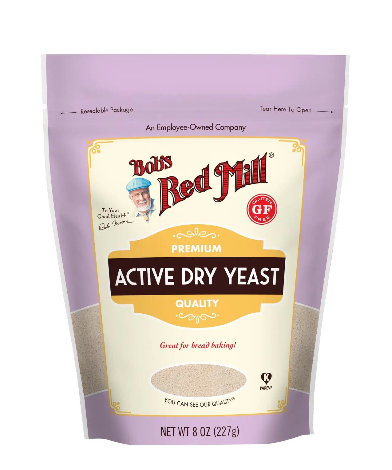 Bobs Red Mill Active Dry Yeast 8 oz Bag