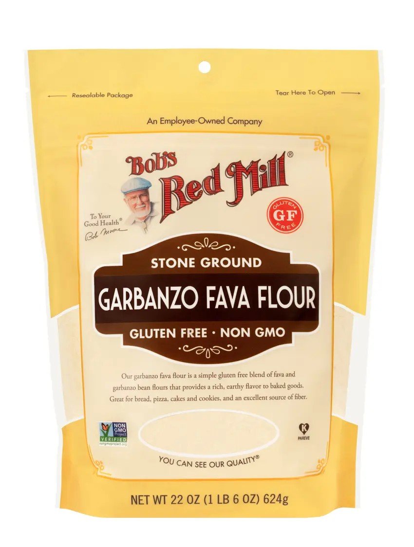 Bobs Red Mill Garbanzo Fava Flour 22 oz Bag