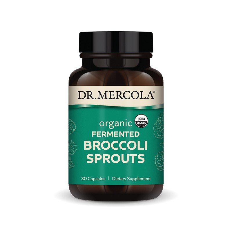 Dr. Mercola Organic Fermented Broccoli Sprouts 30 Capsule