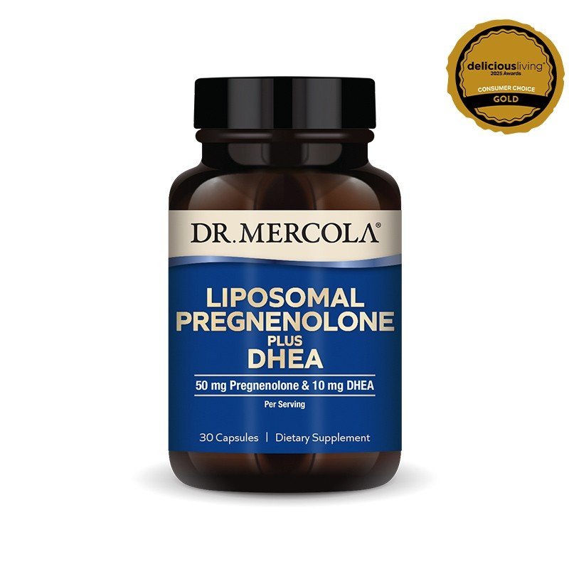 Dr. Mercola Liposomal Pregnenolone plus DHEA 30 Capsule