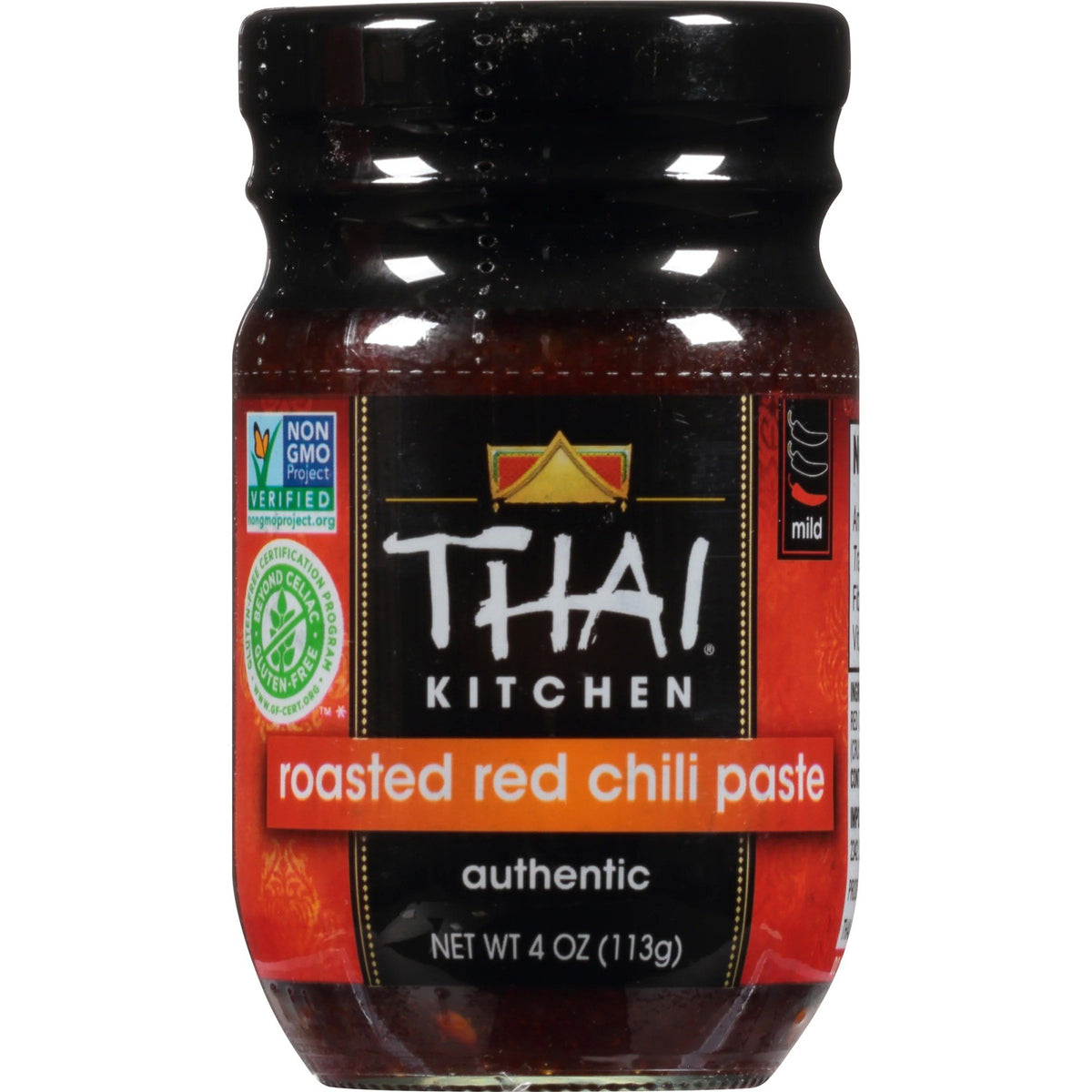 Thai Kitchen Roasted Red Chili Paste 4 oz Liquid