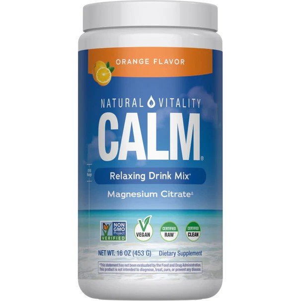 Natural Vitality Natural Calm Orange 16 oz Powder
