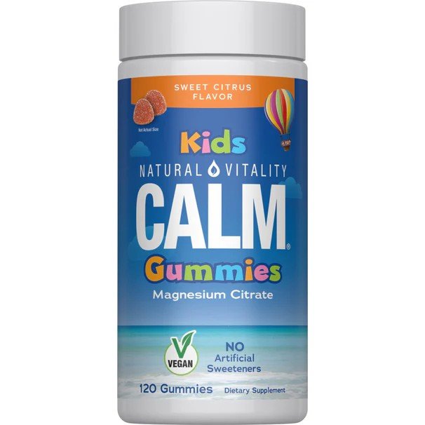 Natural Vitality Calm Kids Gummies Sweet Citrus 120 Gummy
