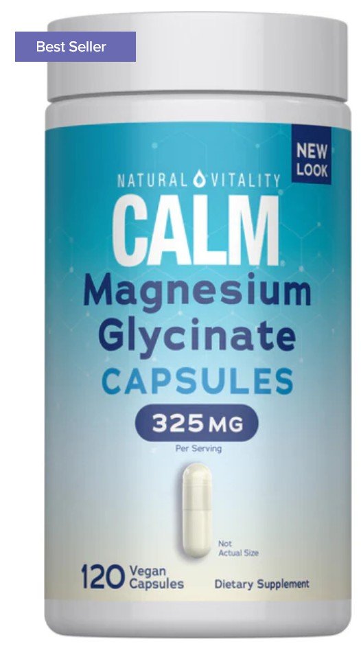 Natural Vitality Calm Magnesium Glycinate 120 Capsule