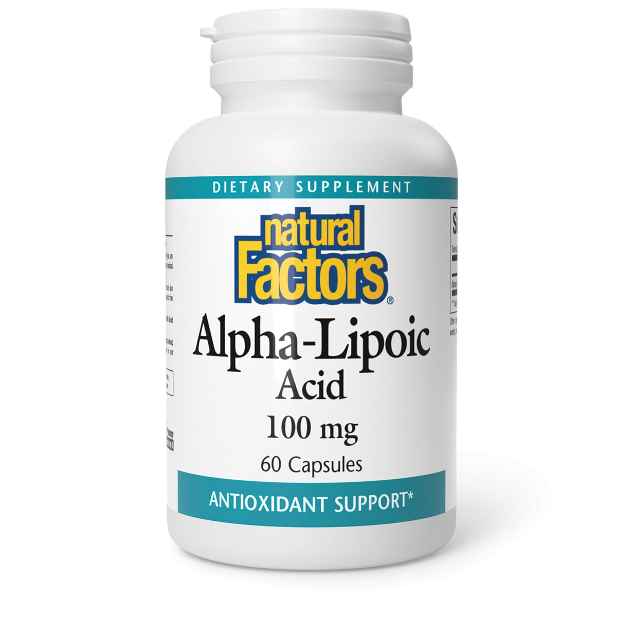 Natural Factors Alpha Lipoic Acid 100mg 60 Capsule