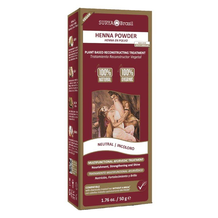 Surya Nature, Inc Henna Mahogany Powder 1.76 oz Powder