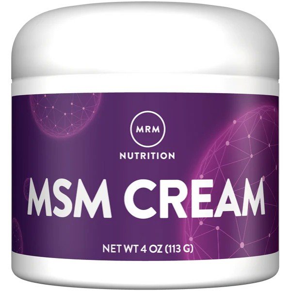 MRM (Metabolic Response Modifiers) MSM Cream 4 oz Cream