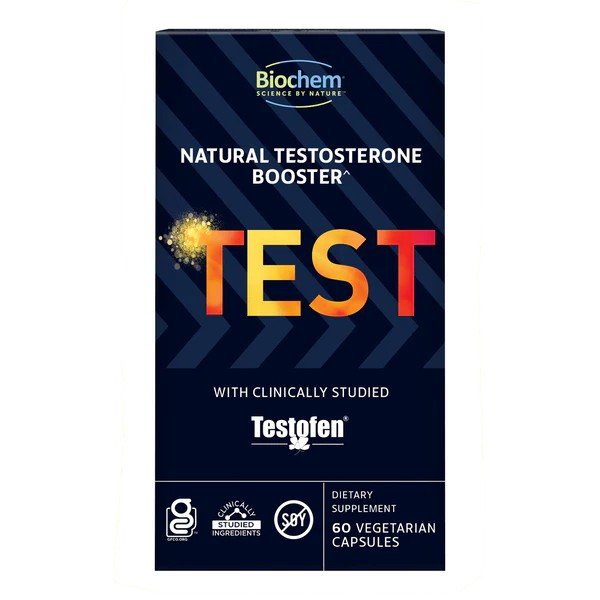 Biochem TEST Natural Testosterone Booster 60 Capsule