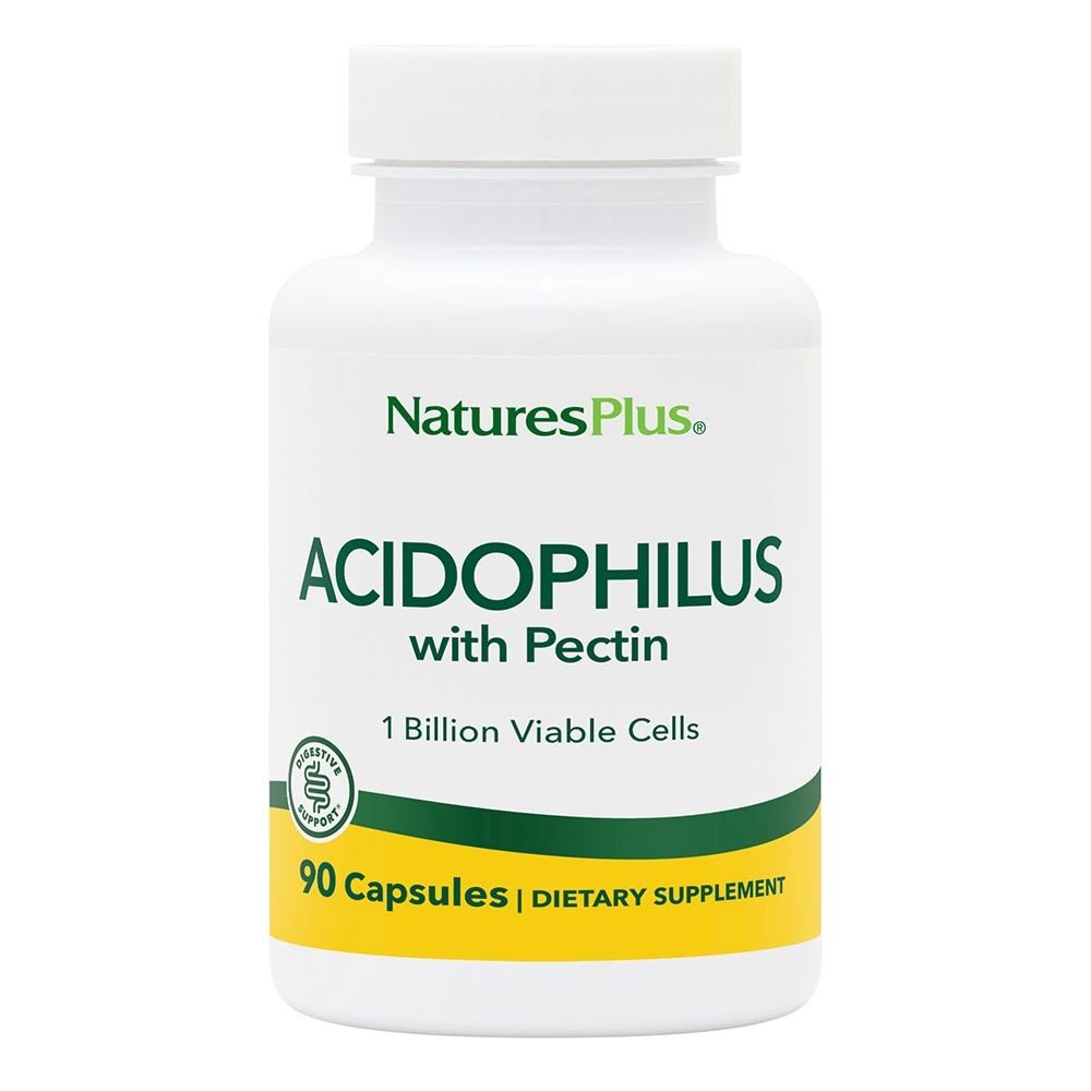 Nature&#39;s Plus Acidophilus with Pectin 90 Capsule