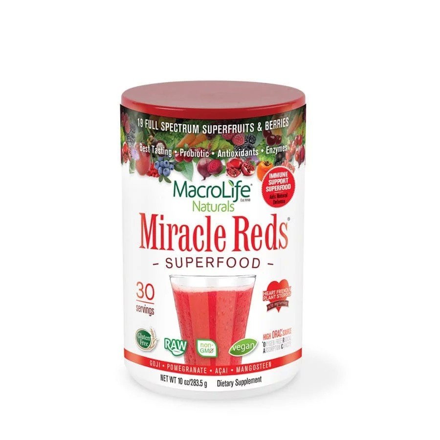 Macrolife Naturals Miracle Reds 30 oz Powder