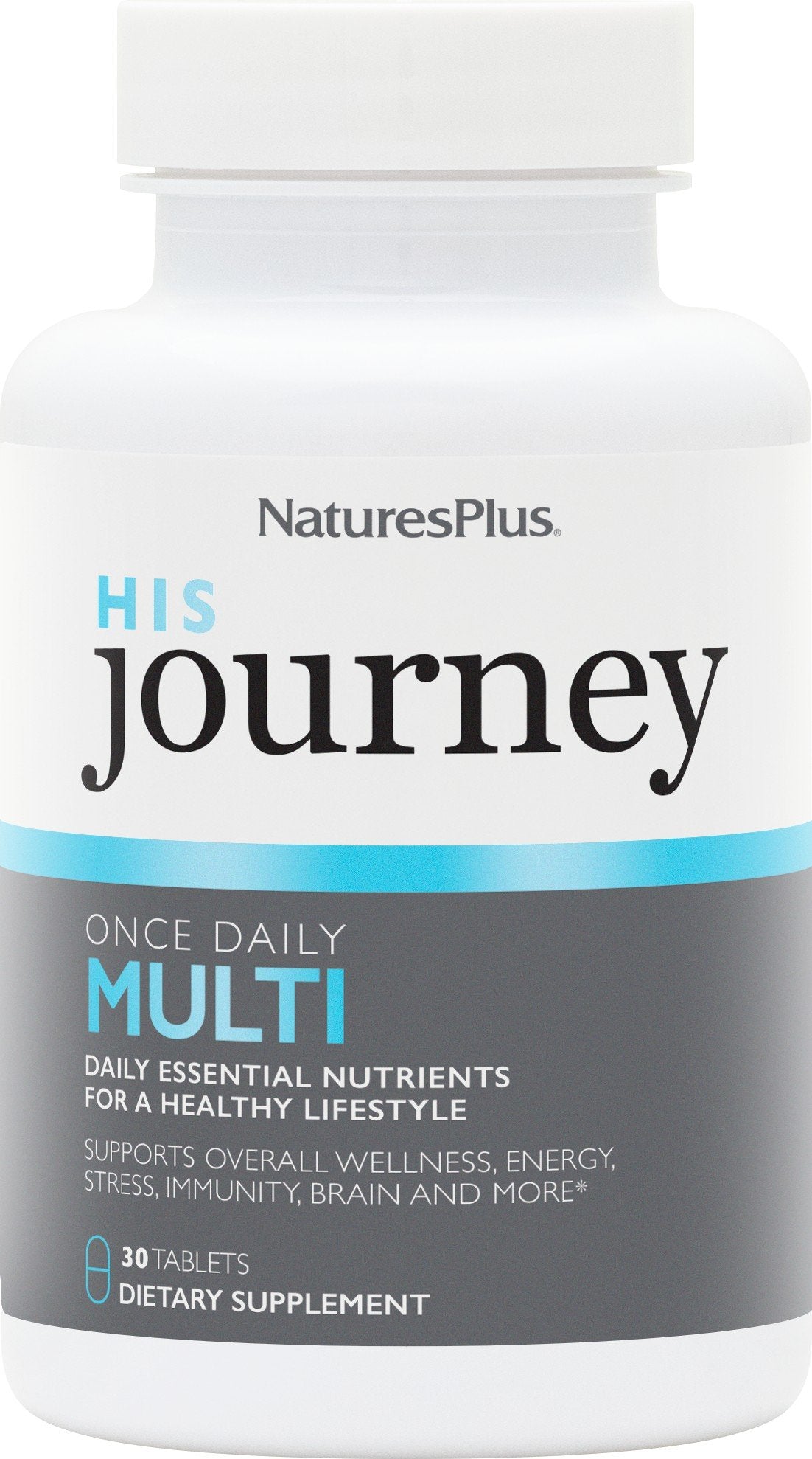 Nature's Plus His Journey - Once Daily Multi 30 Tablet