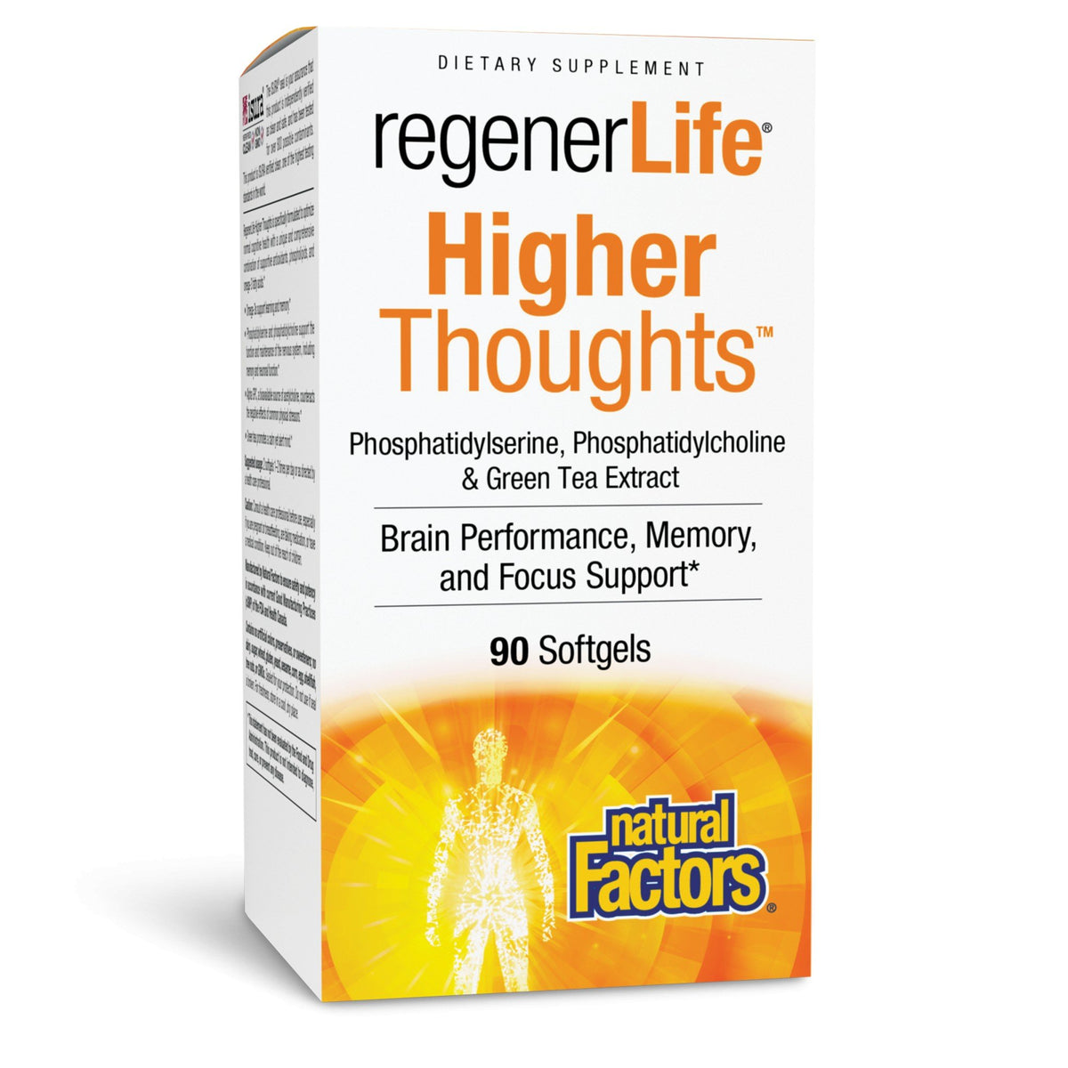 Natural Factors regenerLife Higher Thoughts 90 Softgel