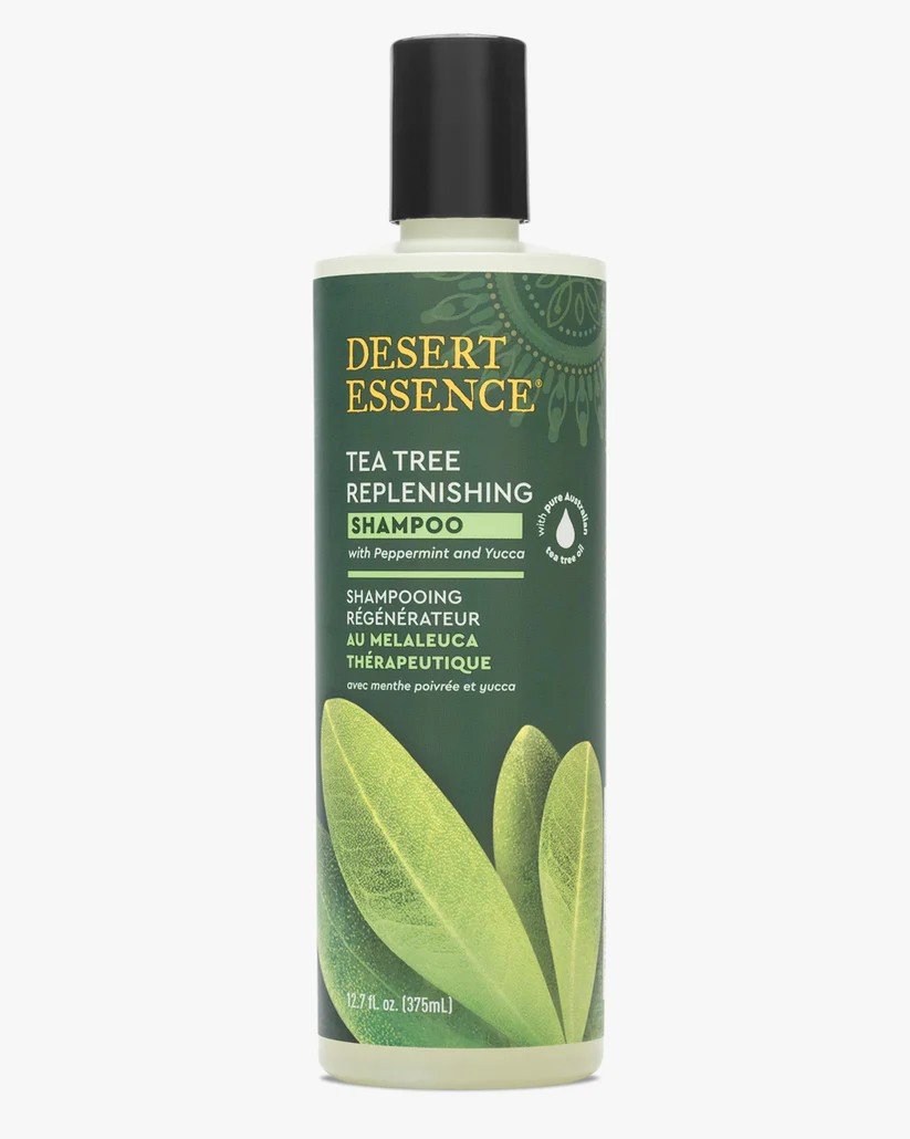 Desert Essence Shampoo-Tea Tree Daily Replenishing 12.9 oz Liquid