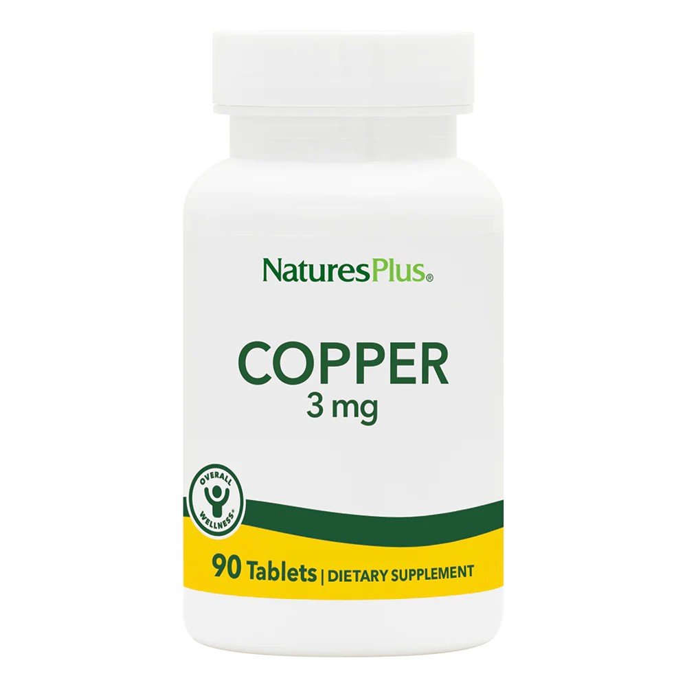 Nature's Plus Copper 3 mg 90 Tablet