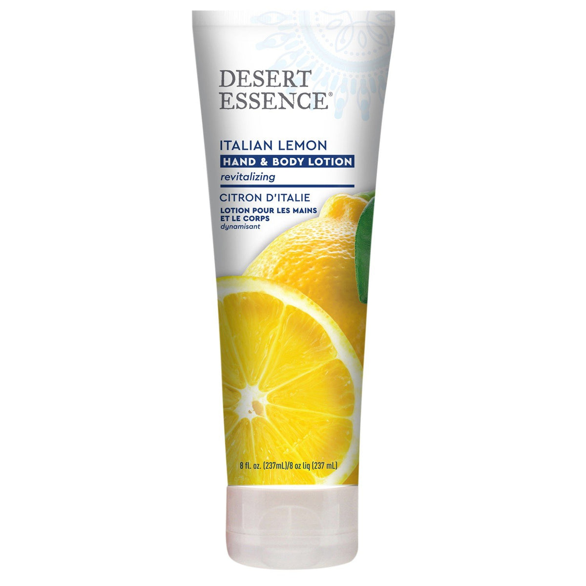 Desert Essence Hand &amp; Body Lotion Italian Lemon 8 oz Lotion
