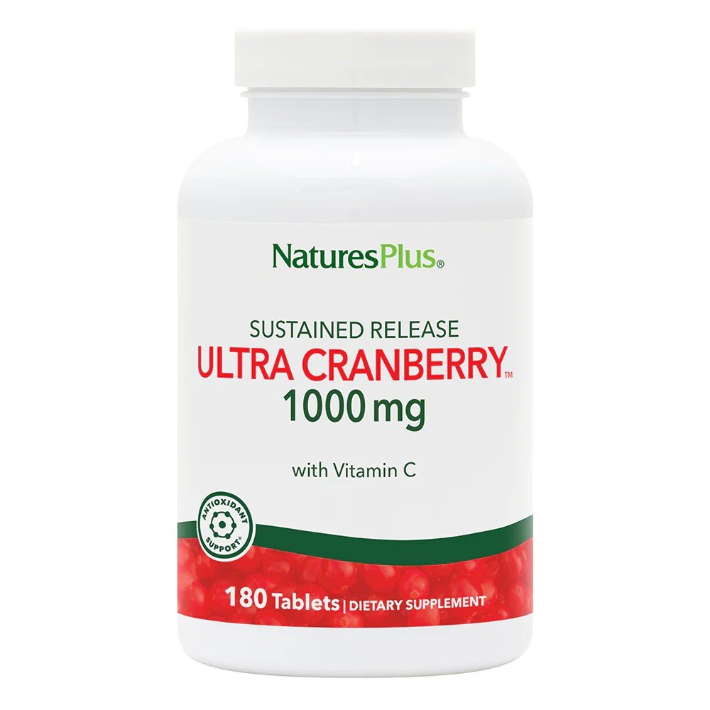 Nature&#39;s Plus Ultra Cranberry Sustained Release 180 Tablet